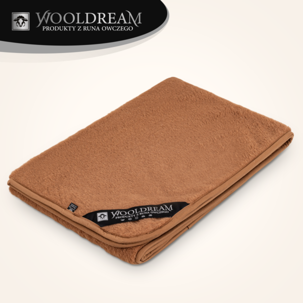 Prześcieradło wełniane z domieszką wełny wielbłądziej Camel Wooldream