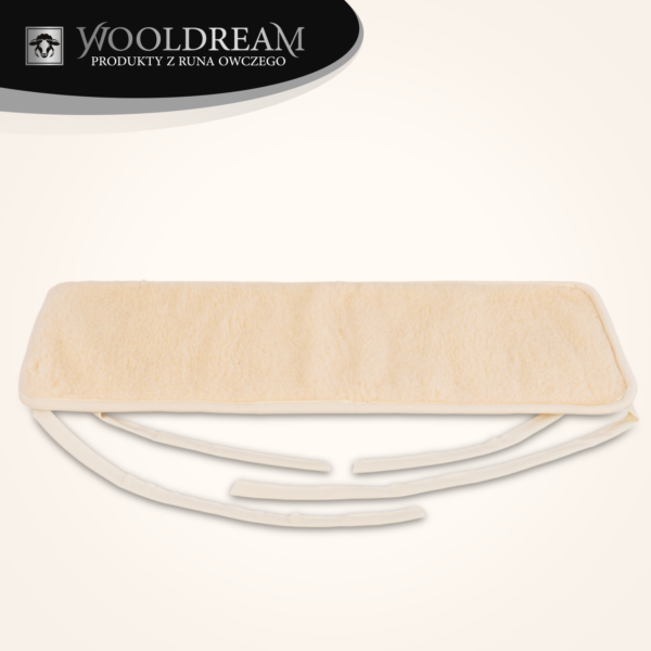 Pas lędźwiowy na kręgosłup ocieplający wełniany Wooldream