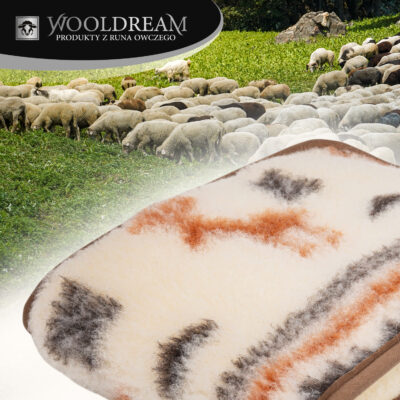 Pas lędźwiowy na kręgosłup ocieplający wełniany Wooldream