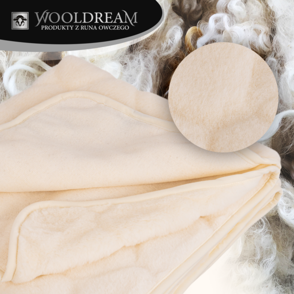 Prześcieradło wełniane z domieszką wełny kaszmirowej Wooldream