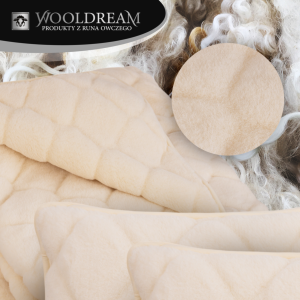Komplet pościeli (3-częściowy) wełniany z domieszką wełny kaszmirowej Wooldream