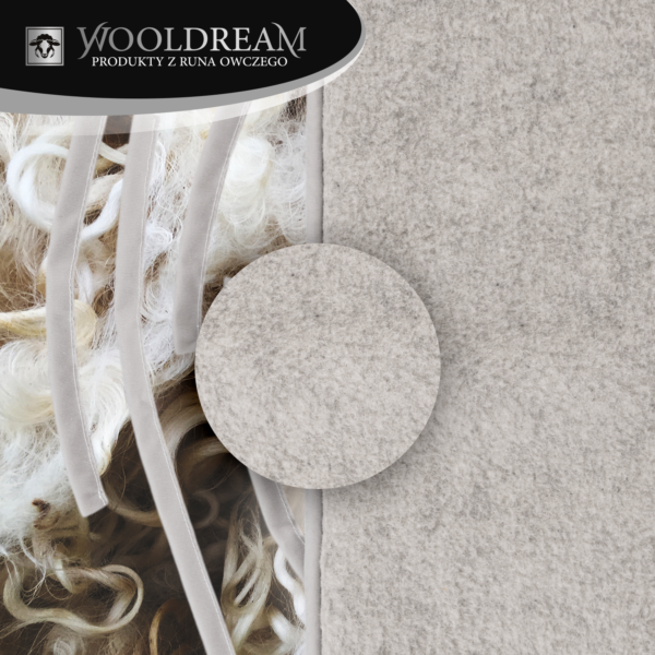 Pas lędźwiowy na kręgosłup ocieplający wełniany Wooldream
