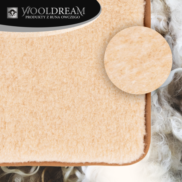 Poduszka/siedzisko na krzesło z wełny owczej Wooldream