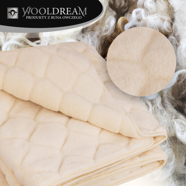 Kołdra wełniana z domieszką wełny kaszmirowej Wooldream