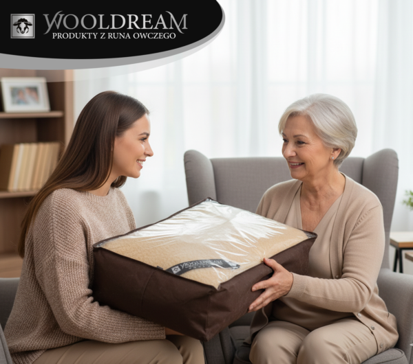 Kołdra z wełny owczej Merynos Australijski Tumbler Wooldream