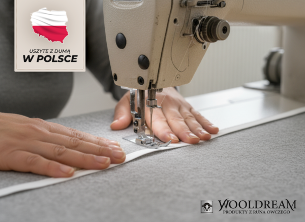 Pas lędźwiowy na kręgosłup ocieplający wełniany Wooldream