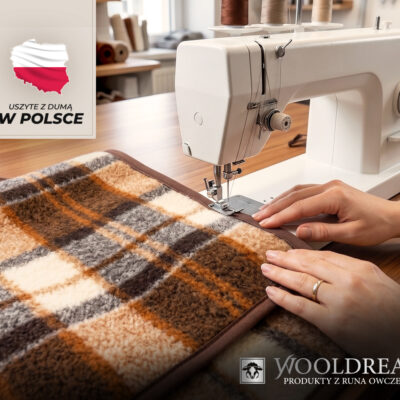 14 Pas lędźwiowy na kręgosłup ocieplający wełniany Wooldream