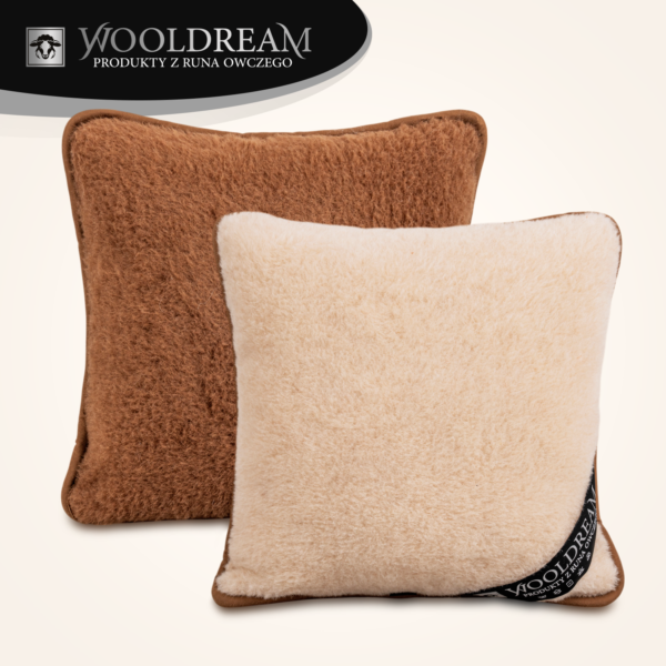 Poduszka wełniana z domieszką wełny wielbłądziej Camel Wooldream