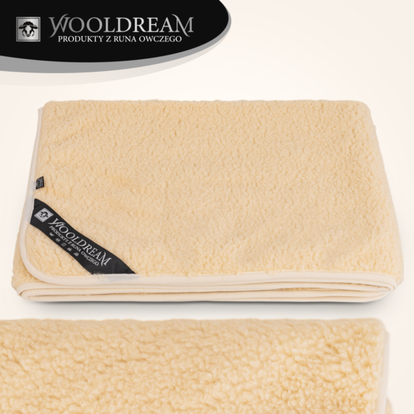 Prześcieradło z wełny owczej Merynos Australijski Tumbler Wooldream