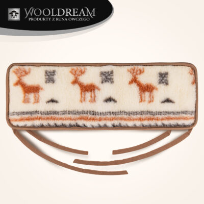 Pas lędźwiowy na kręgosłup ocieplający wełniany Wooldream