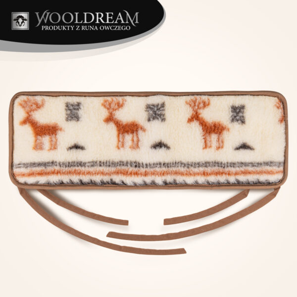 Pas lędźwiowy na kręgosłup ocieplający wełniany Wooldream