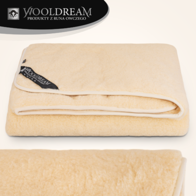 Komplet pościeli (3-częściowy) z wełny owczej Merynos Australijski Wooldream