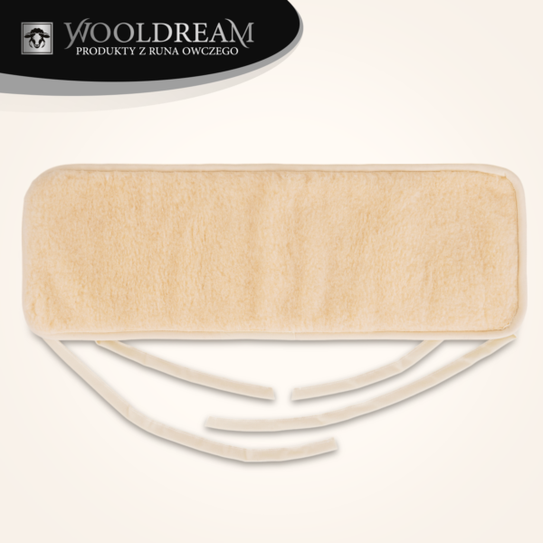 Pas lędźwiowy na kręgosłup ocieplający wełniany Wooldream
