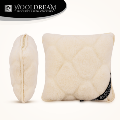 Poduszka wełniana z domieszką wełny kaszmirowej Wooldream