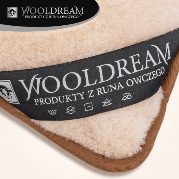 Poduszka wełniana z domieszką wełny wielbłądziej Camel Wooldream