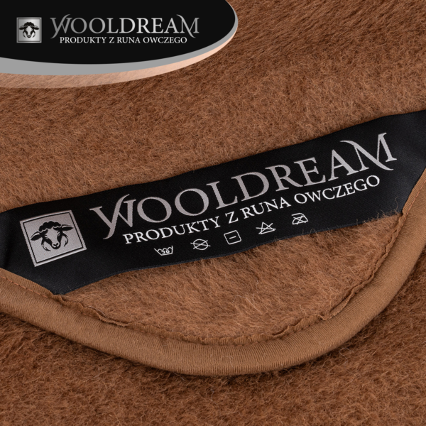 Prześcieradło wełniane z domieszką wełny wielbłądziej Camel Wooldream