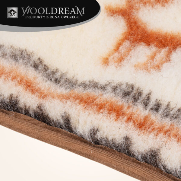 Pas lędźwiowy na kręgosłup ocieplający wełniany Wooldream