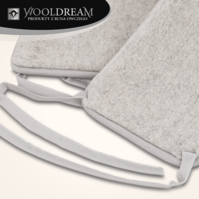 Pas lędźwiowy na kręgosłup ocieplający wełniany Wooldream