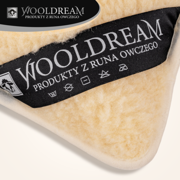 Poduszka z wełny owczej Merynos Australijski Tumbler Wooldream