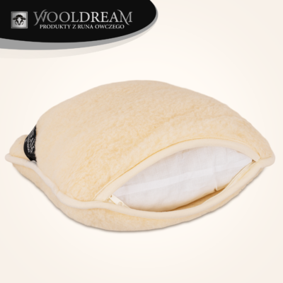 Poduszka z wełny owczej Merynos Australijski Wooldream
