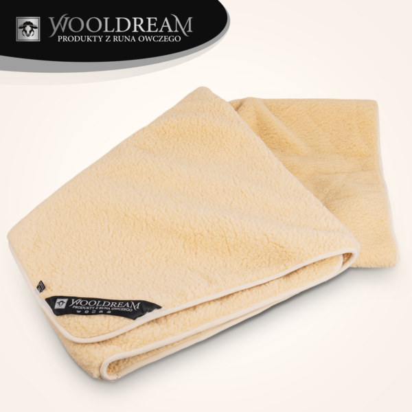 Komplet pościeli (3-częściowy) z wełny owczej Merynos Australijski Tumbler Wooldream
