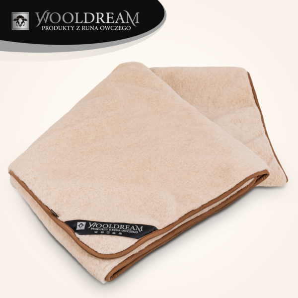 Komplet pościeli (4-częściowy) wełniany z domieszką wełny wielbłądziej Camel Wooldream