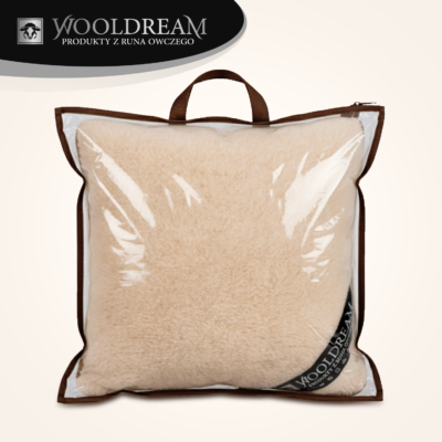 Poduszka wełniana z domieszką wełny wielbłądziej Camel Wooldream