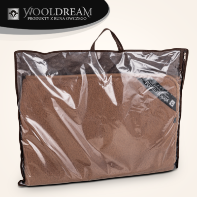 Prześcieradło wełniane z domieszką wełny wielbłądziej Camel Wooldream