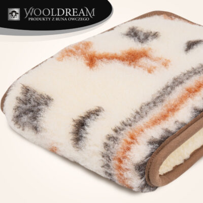 Pas lędźwiowy na kręgosłup ocieplający wełniany Wooldream