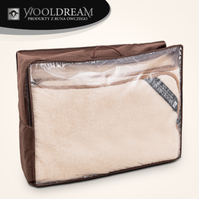 Kołdra wełniana z domieszką wełny wielbłądziej Camel Wooldream