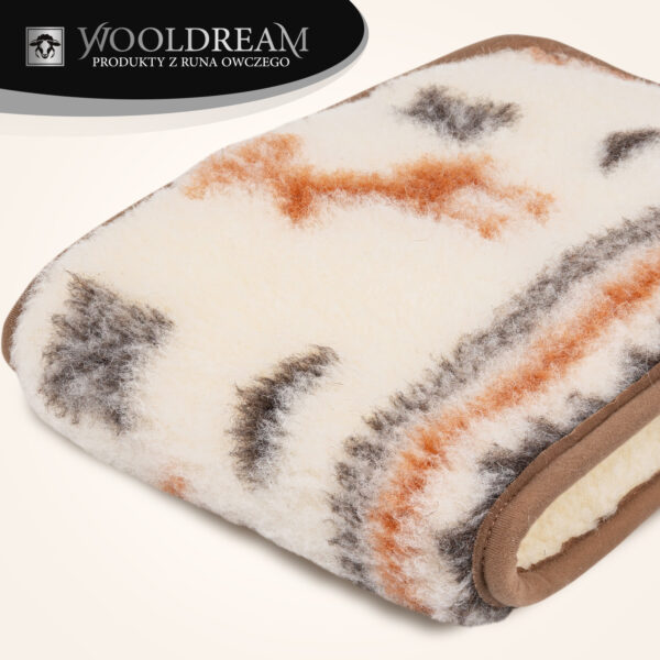 Pas lędźwiowy na kręgosłup ocieplający wełniany Wooldream