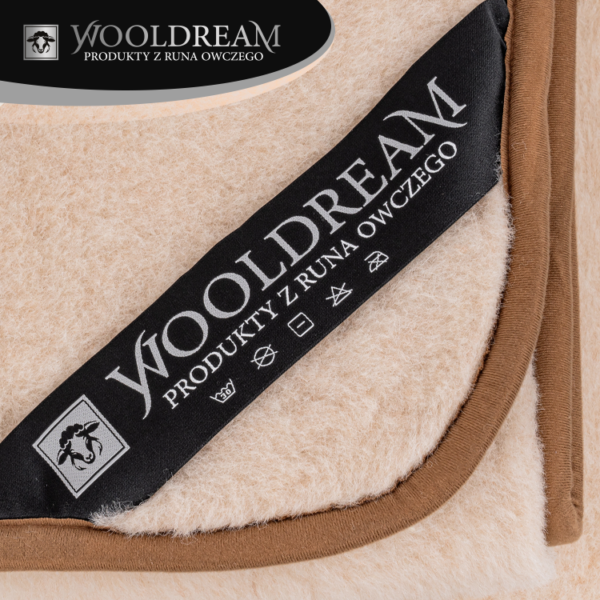 Komplet pościeli (4-częściowy) wełniany z domieszką wełny wielbłądziej Camel Wooldream
