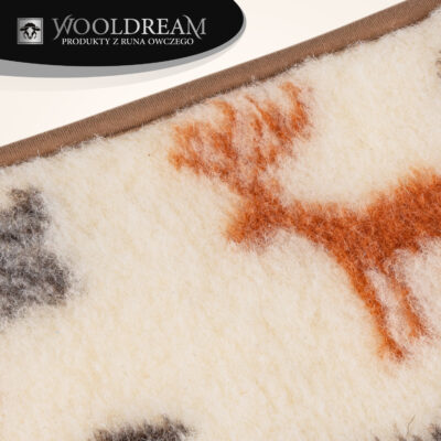 Pas lędźwiowy na kręgosłup ocieplający wełniany Wooldream