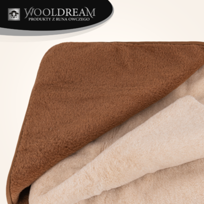 Kołdra wełniana z domieszką wełny wielbłądziej Camel Wooldream