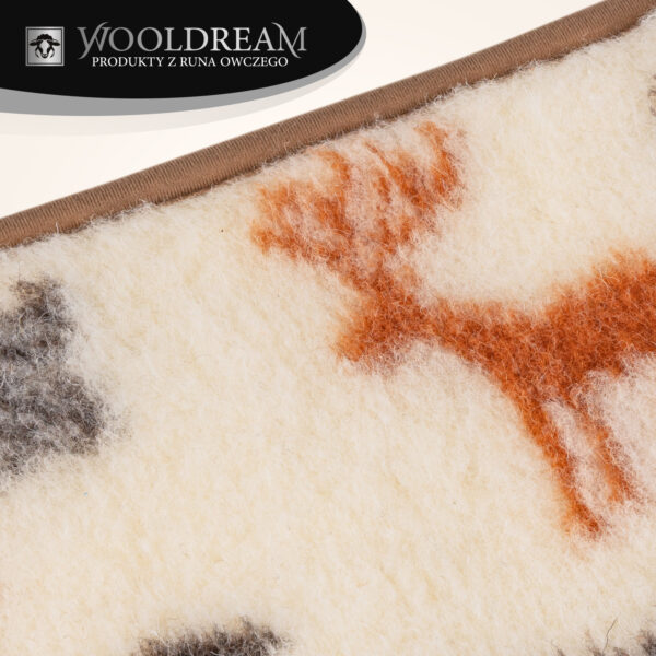 Pas lędźwiowy na kręgosłup ocieplający wełniany Wooldream
