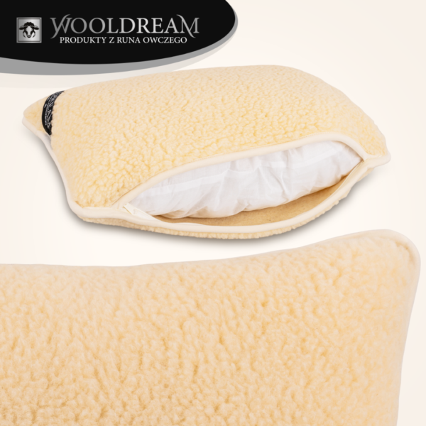Komplet pościeli (4-częściowy) z wełny owczej Merynos Australijski Tumbler Wooldream