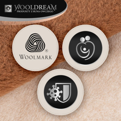 Komplet pościeli (4-częściowy) wełniany z domieszką wełny wielbłądziej Camel Wooldream