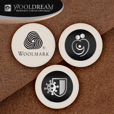 Prześcieradło wełniane z domieszką wełny wielbłądziej Camel Wooldream