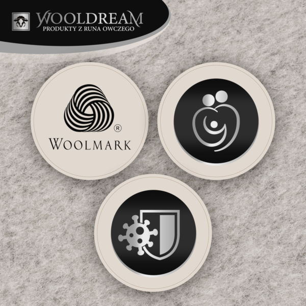 Pas lędźwiowy na kręgosłup ocieplający wełniany Wooldream